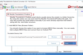 MailsDaddy Thunderbird to Outlook Converter tool