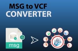 Extract Contacts from MSG to VCF Format Easily