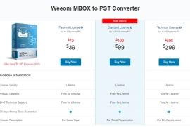 Simplified way of Converting MBOX files to PST.