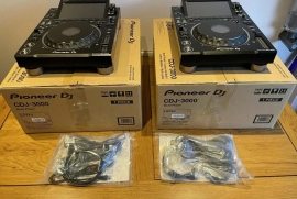 Pioneer CDJ-3000, Pioneer DJM-A9, Pioneer DJM-V10-