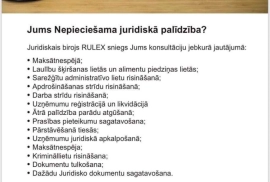 Juridiskā palīdzība