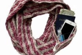 Hands-Free, Hassle-Free Scarf with Pocket!!